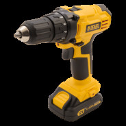 Дрель-шуруповерт аккумуляторная CDL-IB-12-02, Li-Ion, 12 В, 1.5 Ач, 2 акк.  ...DENZEL 26111