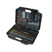 Набор сверл разнопрофильных, головок и бит с битодержателями HSS 4241 246пр., в кейсе  ...Forsage F-924U246