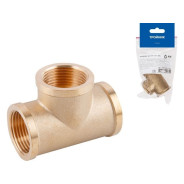 Тройник 3/4" вн.-вн.-вн.,  (инд.упак.)  AV Engineering AVE306002L