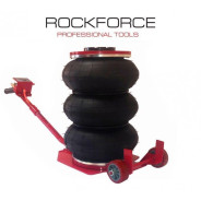 Домкрат подкатной пневматический 3т(6-12bar, h min 135мм, h max 450мм, 3 подушки, диаметр 270мм)  RF...Rock FORCE YHQD-3WT-270B