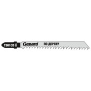 Пилка лобзиковая по дереву, T301CD, 2 шт.,  GEPARD GP0630-14