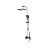 Душевая система (тип I) черный, серия 810  (Нет излива, эксцентриков нет, лейка и шланг в комплекте)...ECONOCE EC0812BL