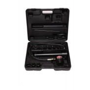 Пробойник гидравлический с насосом 11т (?22, 27.5, 34, 43, 49, 60мм, сталь нерж.-1.6мм, медь/алюм.-3...FORCEKRAFT FK-71002D