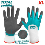 Перчатки нитриловые XL  TOTAL TSPNF01