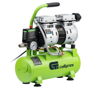 Компрессор безмаслянный малошумный МБ, 750/10,750 Вт, 10 л, 150 л/мин,  ...Сибртех 58001