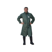 Плащ-дождевик ПВХ "Тайфун", р.60-62, рост 182-188, зеленый, ...РФ 