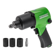 Пневмогайковерт 1/2" AIW-742S ,742 Нм, Ударный мех-м: twin hammer, 218 л/мин, 7500 об/мин, Макс...ECO EC3914-4