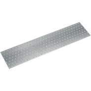 Пластина соединительная 80х400 мм PS белый цинк,  STARFIX SMP-62246-1