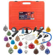 Набор приспособлений для тестирования систем охлаждения 27пр.(0-2.5bar), в кейсе  ...FORCEKRAFT FK-922G1