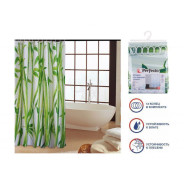 Шторка для ванной, 180x180 см, Harmony, бамбук  PERFECTO LINEA 36-118010