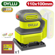 Виброшлифмашина аккумуляторная, 20В, БЕЗ АКБ,   DYLLU DTRAP5010