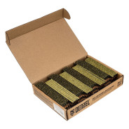 Гвозди для пнев. нейлера (крашен.), длина - 50 mm, диам. - 2.9 mm, 2000 шт.  ...DENZEL 57692