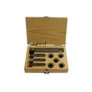 Набор метчиков и футорок для восстановления резьбы свечей накаливания 9 пр. (M10x1.25-5 шт.)  ...Partner PA-1010-125