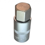 Головка 1/2" с насадкой HEX 19 мм, длина 55 мм  H-D HD-12H1955