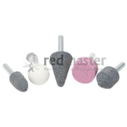 Набор камней абразивных, 5пр.(хвостовик 6мм)  Rock FORCE RF-SK-108