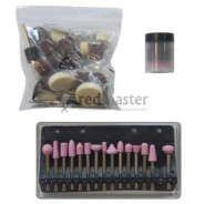 Набор аксессуаров для мини-дрелей, 80пр., в пластиковом кейсе  ...Forsage F-GSK080