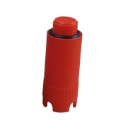 Заглушка монтажная 1/2 красная (в уп. 10 шт)  FV Plast AA252000002