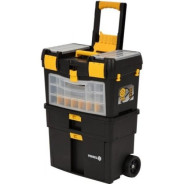 Тележка 3-х сегментная со съемными ящиками 46х22х62/84см  VOREL 78734