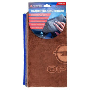 Салфетка чистящая микрофибра с логотипом 30*30 см (3шт/уп)  ...Forsage F-NHE33 OPEL