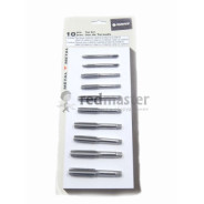 Набор метчиков 10пр. (дюйм.)  Forsage F-C010-2T