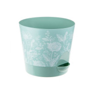 Кашпо НИКА ДЕКО 0.8л с прикорневым поливом (маки)  IDEA М3076