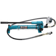 Насос гидравлический ручной с манометром, 1л масла  Forsage F-B700B