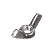 Гайка М6 барашковая, нерж. сталь (А2), DIN 315 (10 шт в зип-локе)  ...STARFIX SMZ1-62453-10