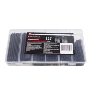 Трубки термоусадочные, комплект 127пр.  FORCEKRAFT FK-820