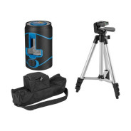 Нивелир лазерный LL 2201 со штативом в кор. (проекция: 2 плоскости 120°.120°. до 30 м. +/- 0.3 mm/м....BULL 1605303