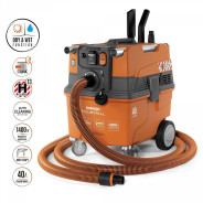 Пылесос строительный 1400Вт, 40л, DAEWOO Daewoo Power DAVC 4000SD