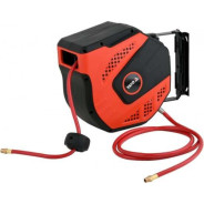 Шланг ПВХ пневматический с фитингами на катушке d8ммх20м 2.0MPa  ...YATO YT-24244