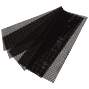 Сетка абразивная, P 240, 115 х 280 мм, 5 шт.  DENZEL 75183