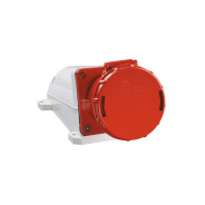 Розетка силовая 63А 380В 5 pin 3P+PE+N IP44,  РФ 19473