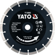 Круг алмазный  230x22.2x2.2mm (сегмент)  YATO YT-59965