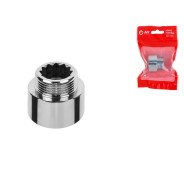 Удлинитель 3/4" вн.-нар. х 15 мм усиленный ХРОМ  AV Engineering AVE301039