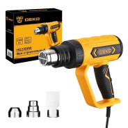 Фен строительный (термовоздуходувка) 2300Вт, 50-600°C, DEKO HG2300W...Deko 063-4261