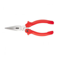 Длинногубцы, Standard, 200 mm, прямые шлифованные, пластмассовые рукоятки  ...Matrix 17154