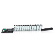 Набор головок 3/8", 7-21мм, 6гр 13шт., глубок.  Toptul GAAQ1311