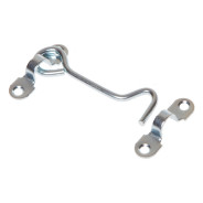 Крючок ветровой 100 мм, белый цинк,  STARFIX SMP-04863-1