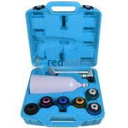 Воронка для заливки масла в двигатель а/м с адаптерами, 8пр., в кейсе  ...Rock FORCE RF-908G2B