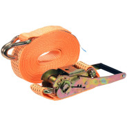 Лента для крепления багажа с трещоткой 2500/5000daN 50mmх 8м (2шт.)  ...VOREL 82414