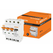 Дифференциальный автомат 63 4P C50 100мА  TDM SQ0202-0053