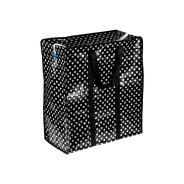 Сумка хозяйственная на молнии, горошек, 50х55х25 см (Материал: полипропилен)  ...PERFECTO LINEA 42-505527