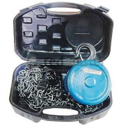 Лебедка механическая подвесная с фиксацией цепи натяжения 1т в кейсе  ...Forsage F-TRC9010S