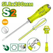 Отвертка шлицевая SL8 200мм  DYLLU DTQJ1288