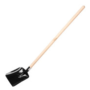 Лопата совковая, 230х280х1400 мм, деревянный черенок  61461