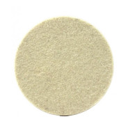 Губка для полировки самоцепляющаяся 125mm (цвет белый)  Forsage F-PSP125W/W