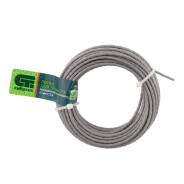 Леска для триммера квадратная витая, армир. алюминием, 3.0 mm х 10 м  ...Сибртех 962005