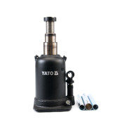 Домкрат гидравлический 2-х шток. (бут.) 10т H=208-523mm  YATO YT-1714