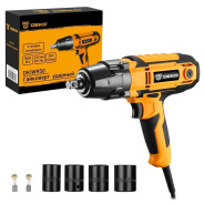 Гайковерт сетевой ударный 950Вт, 1/2", 350Нм, 3200об/мин, DEKO DKIW950...Deko 063-4185